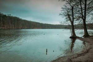 Halensee lake