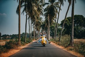 biking on holiday