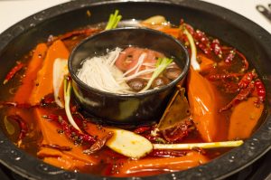 Sichuan hot pot